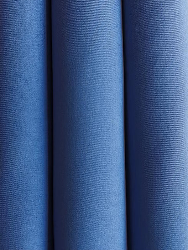 75D2/1 Twill 4 way stretch fabric weft cold silk
