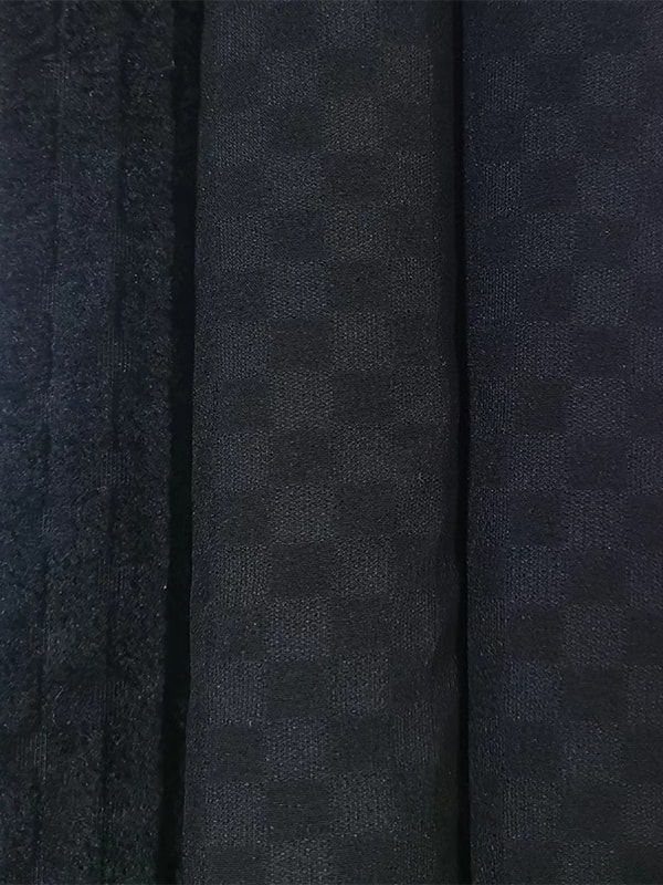 5D/300D Four-sided stretch 0.7 square mountaineering cloth-cut velvet + brushed nap