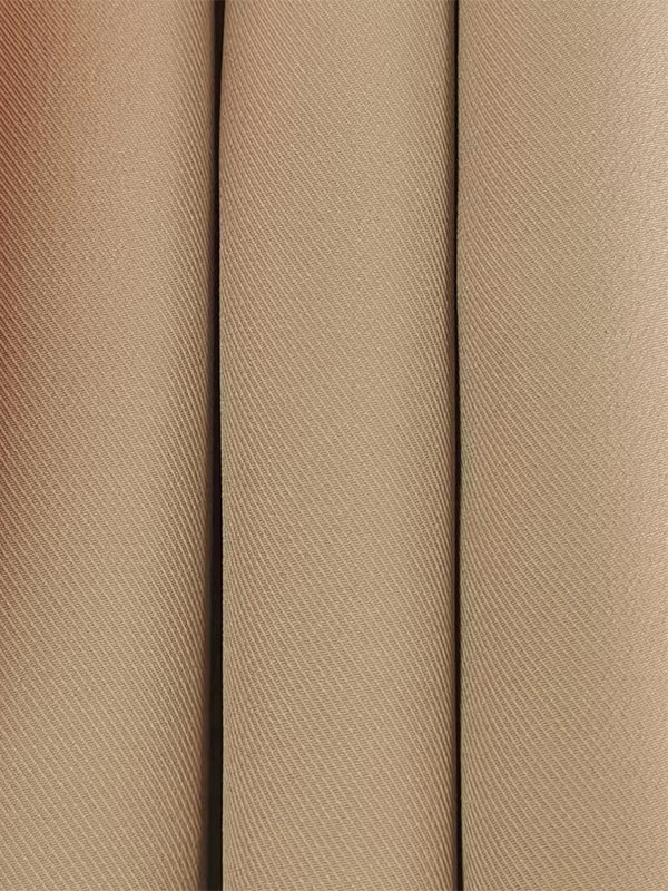 Cavalry twill fully environmentally friendly mechanical stretch fabric